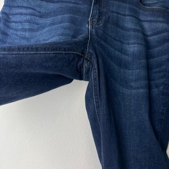 Kancan Women's Boot Cut Mid Rise Dark Wash Stretch Denim Size 15/31 - Picture 5 of 12